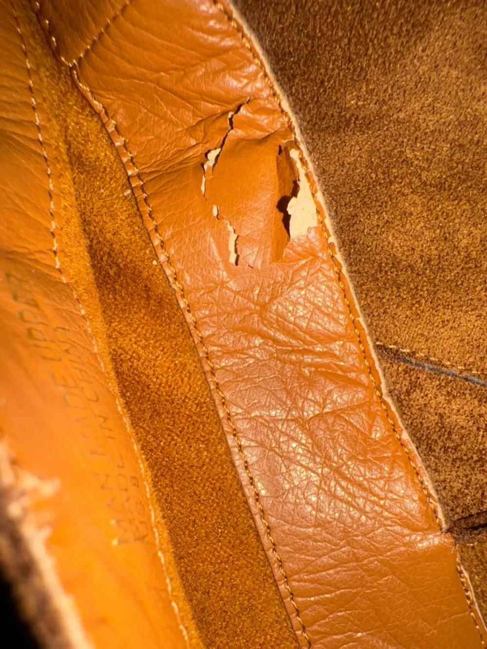 Mi.Im The Saint Handmade Suede Block Heel Tall Boots - Brown
